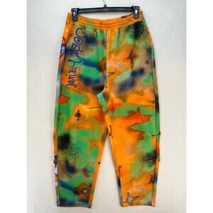 CONVERSE X COME TEES COLLAB SIZE 4 WIDE LEG FLEECE SWEATPANTS 10024251-A01